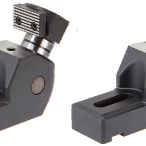 Mit dem Unterbau-Spanner und Unterbau-Anschlag der Erwin Halder KG lassen sich Werkstücke einfach und schnell stirnseitig spannen.