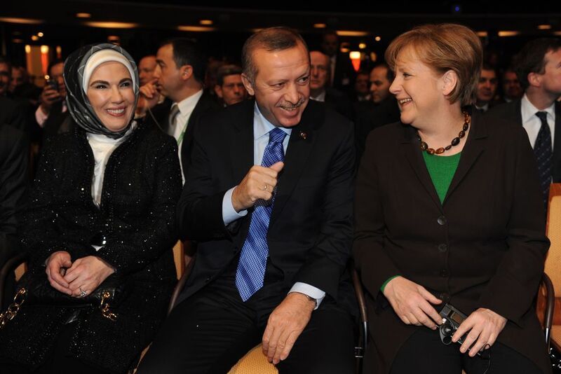 Als Vertreter des CeBIT-Partnerlandes Türkei kam der türkische Ministerpräsident Recep Tayyip Erdogan mit seiner Frau zur Eröffnungsveranstaltung nach Hannover. (Archiv: Vogel Business Media)
