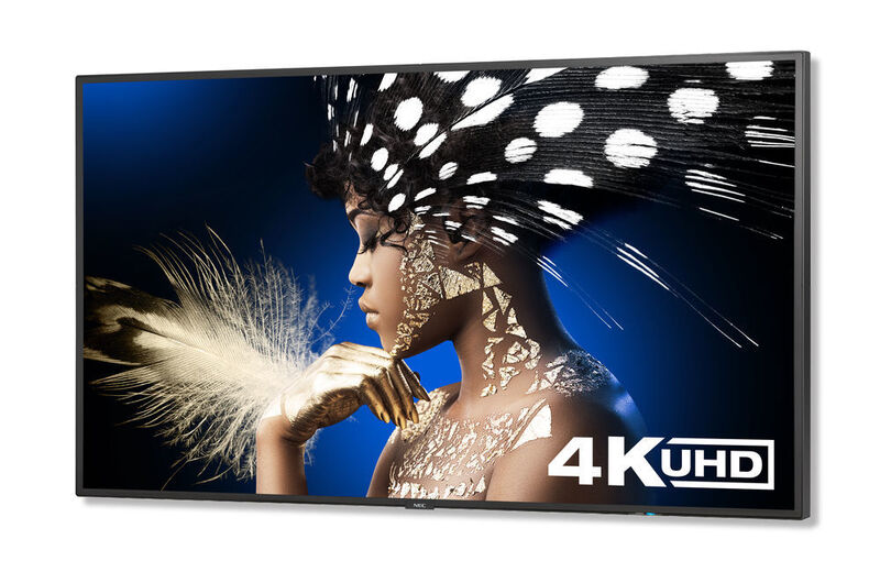 Die Large-Format-Displays der P- und V-Serie kombinieren 4K-Auflösung und HDR-Fähigkeit. (NEC Display Solutions)