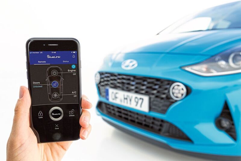 Es ermöglicht neben verschiedenen Mehrwertdiensten auch die Fahrzeugdatenabfrage per App. (Hyundai)