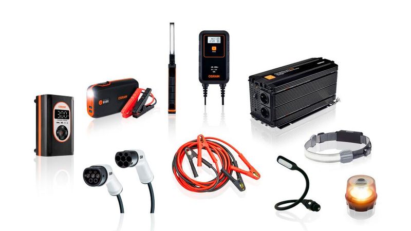 Nicht nur bei Autobeleuchtung führend: OSRAM setzt zudem auf Produkte für die Fahrzeugwartung und -ausstattung (Bild: OSRAM GmbH)