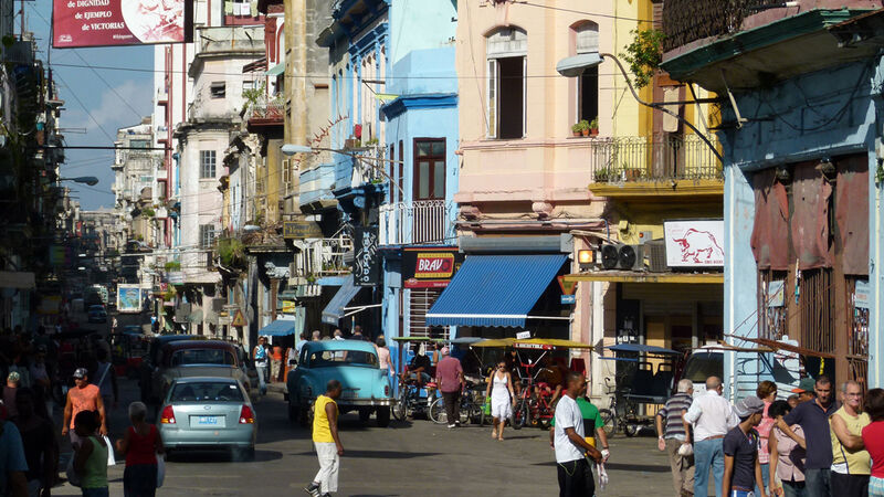 Malerische Stadtviertel in Havanna wollten entdeckt werden. (Bild: Brodos)