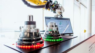 The IQ clamping devices with measurement intelligence from Hainbuch clamp and measure simultaneously. (Image:Hainbuch GmbH)