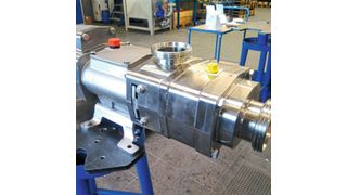 Durch den Einsatz der TSG soll eine Reduzierung der Investitionskosten und eine Verbesserung der Energieeffizienz des Antriebsstrangs über das gesamte Drehzahlband der Pumpen erreicht werden. Grund dafür ist die Reduzierung der installierten Motorleistung. (Bild: Fristam)