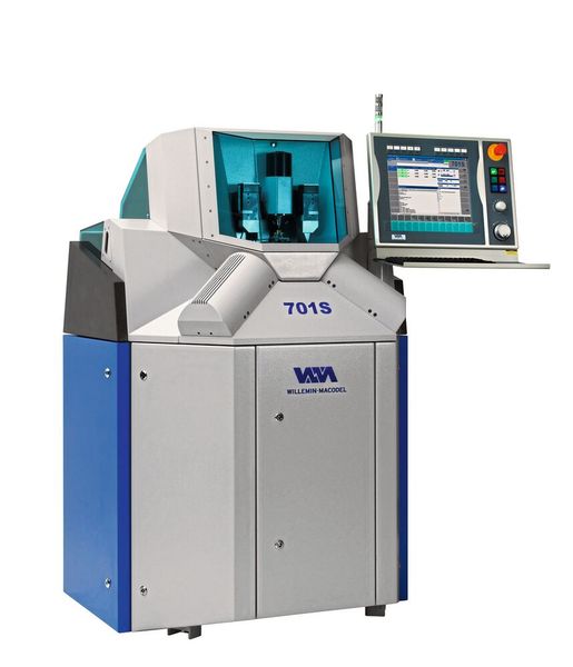 Das Bearbeitungszentrum 701S von Willemin-Macodel als wahre Innovation bietet unvergleichliche Präzision und Dynamik für Mikrobearbeitungsanwendungen. (Bild: Willemin-Macodel SA)
