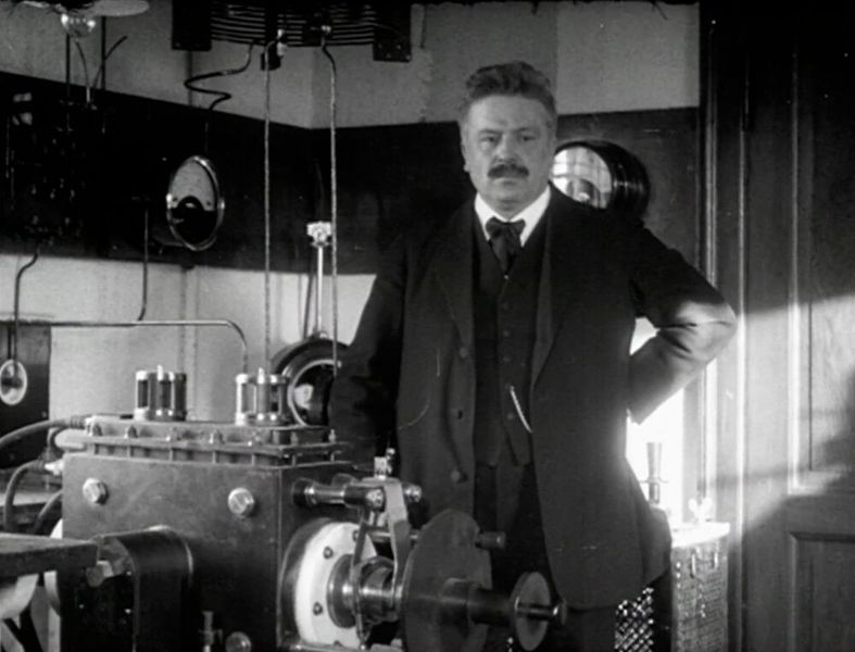 Valdemar Poulsen im Jahr 1912. (Bild: frei lizenziert)