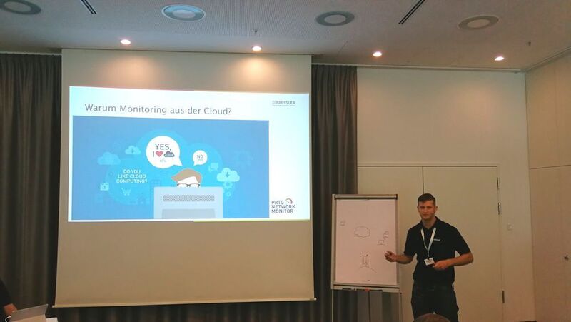 Warum Monitoring aus der Cloud? Jochen Greger von der Paessler AG liefert die Antwort in seinem Vortrag auf der #concloud in Bonn.  (Vogel IT-Akademie)