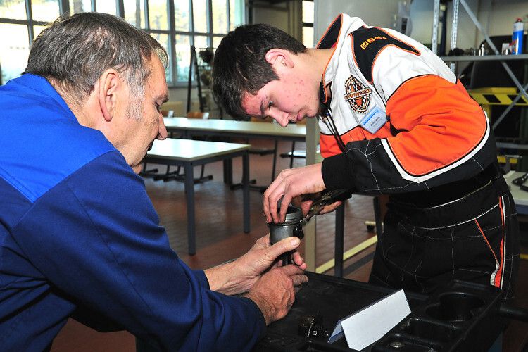 Dritter im Bunde der Südtiroler war Elmar Valentin, der hier einen Kolben vermisst. (Foto: Schmidt)