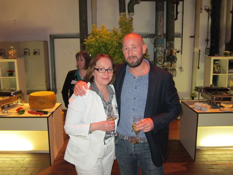 Marinela Stricker und Mark Eichhammer, OKI  (Bild: IT-BUSINESS)