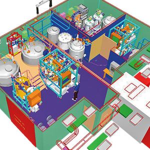 Ein Kunde beauftragte ZETA mit dem Bau mehrerer Reinigungsskids und deren Integration in den bestehenden Produktionsstandort. Mit dem Fortschreiten des Projekts erweiterte sich der Lieferumfang auf eine vollständige Erneuerung der gesamten Downstream-Suite und umfasste eine Revision der Boden- und Gebäudeinfrastruktur sowie eine Aufrüstung der HLK- und Reinraumsysteme.(Bild:  ZETA)