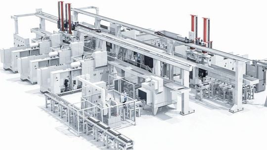 Ganzheitliche Fertigungslösungen: Neben den Maschinenneuheiten zeigt FFG smarte MAG Automatisierungs- und Turnkey-Konzepte zur Optimierung kompletter Fertigungsprozesse.(Bild:  FFG)