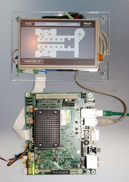 ... und präsentierte Adobe Flash Light in Kombination mit dem QNX Echzteitbetriebssystem (Archiv: Vogel Business Media)