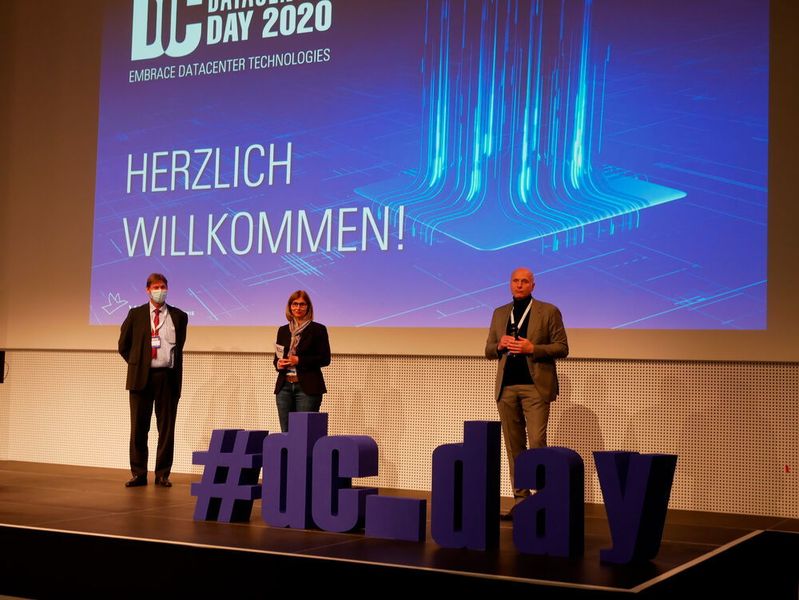 Bei den Inspiration Minutes präsentierten sich diesmal u.a. Huawei und Fujitsu auf der Bühne. (Vogel IT-Medien GmbH)