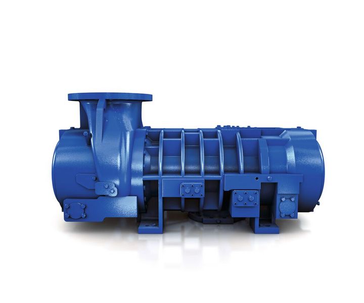 Verdichten für die Energiewende: Mit dem VRW536M baut Aerzen sein Portfolio an Schraubenkompressoren für die Wasserstoffverdichtung weiter aus. (Bild: Aerzen)