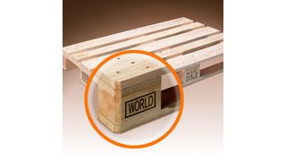 Mit der World-Palette hat die Falkenhahn AG, Geisa, eine Alternative zu handelsüblichen Europaletten mit einem Preisvorteil von bis zu 20% eingeführt. Bild: Falkenhahn (Archiv: Vogel Business Media)