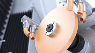 The VHybrid 260 combines the technologies of an innovative grinding machine and a powerful erosion machine. (Vollmer)