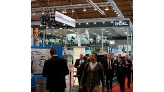 Fakuma 2015 was held from 13 to 17 October, as usual at the Friedrichshafen Exhibition Centre on Lake Constance, and once again lived up to its reputation as a pulsating centre for plastics processing. Exactly 1,780 exhibitors from 38 countries and total of 45,721 expert visitors from 120 countries filled all exhibition halls. (Source: Schulz)