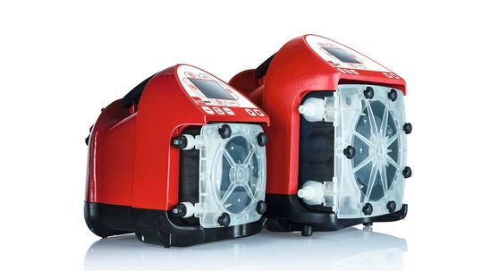 Zu sehen auf der IFAT 2026 in München: die Schlauchpumpe PERIDOS FXM von Lutz-Jesco.(Bild:  Lutz-Jesco)