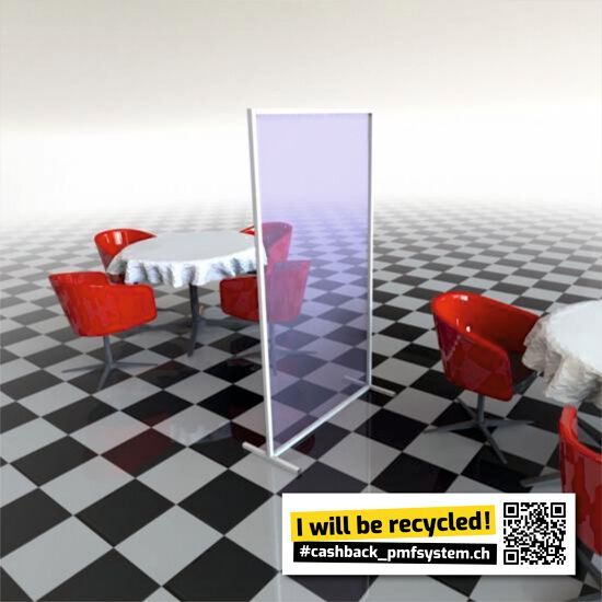 Idéal pour séparer avec sécurité. (Source : PMF System)