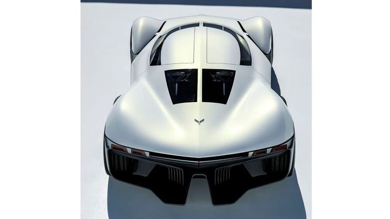 Das Design der Rückleuchten zitiert die aktuelle Corvette. (Bild: General Motors)
