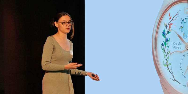 Le prix de Swiss Engineering a été remis à Anna Walaszczyk pour son travail horloger pointu d'évolution vers un modèle moderne et féminin.  (Source : Pierre-Yves Kohler)