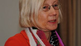 Karin Milger, Vorsitzende BGH-Richterin des VIII. Zivilsenats, sprach beim Deutschen Autorechtstag 2015. (Foto: Baeuchle)