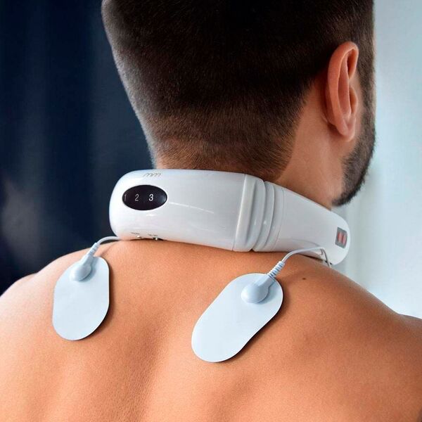 Verspannter Büro-Nacken? Dieses Nackenmassage-Gerät kostet 24,95 Euro bei Radbag. (Radbag)