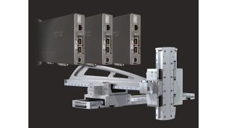 3-Achsen-Flächenausleger: Dank Master/Slave-Funktionalität ist kein übergeordneter Positionscontroller notwendig.  (Bild: Jenny Science)