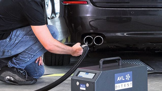 Partikelzähler (Symbolbild): Eigentlich soll die Messung der Partikelanzahl innerhalb der AU am 1. Januar 2023 starten.(Bild:  AVL Ditest)