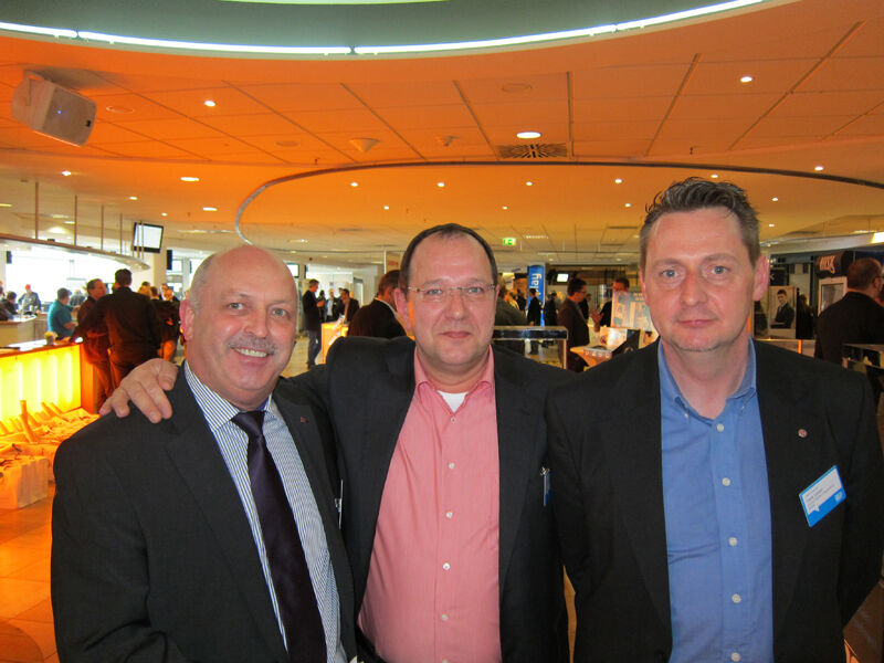 v. l.: das LG-Team: Heinz-Dieter Speidel, Lothar Brüster und Frank Sander (IT-BUSINESS)