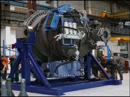 Windanlagengetriebe mit Schmiersystem (Bild: Parker Hannifin)