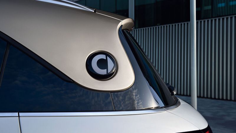 Das Smart-Logo hat die Transformation zur chinesischen E-Marke immerhin überstanden. (Bild: Smart)