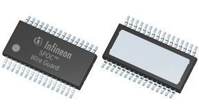 Infineon hat den SPOC Wire Guard BTS80009 SWPx 1ES  für neue E/E-Architekturen entwickelt, die SDVs mit Over-the-Air-Updates unterstützen. (Bild: Infineon Technologies)