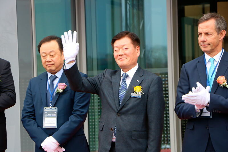 Das Grand Opening des Hyundai Wia Europe Technical Center in Rüsselsheim. (Sonnenberg MM Maschinenmarkt)