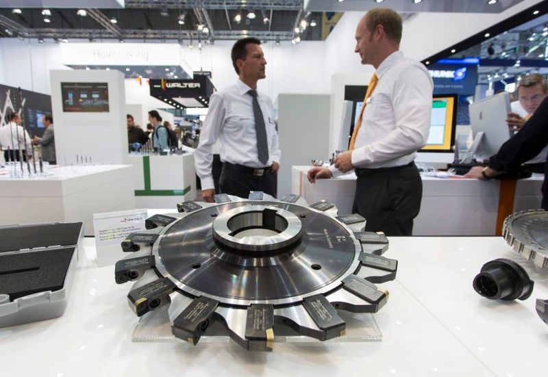 Reflet en image du salon AMB en 2012. (Messe Stuttgart)