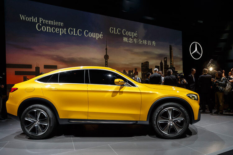 Mercedes präsentiert in Shanghai die seriennahe Studie des SUV-Coupés GLC. (Foto: sp-x)