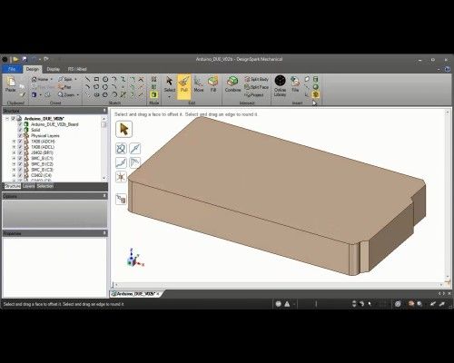 Designspark Mechanical Version 2.0: Die kostenfreie 3D-Modellierungs-Software in Aktion (Bild: RS Components)