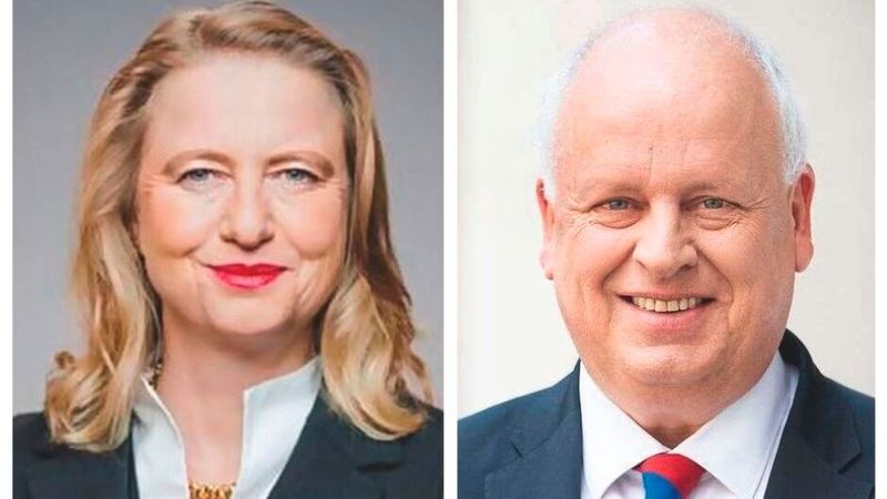 Prof. Dr. Luise Hölscher und Jan Pörksen sitzen 2026 dem IT-Planungsrat beziehungsweise der Digitalministerkonferenz vor.(Bild:  Bundesministerium der Finanzen (l.) / Senatskanzlei Hamburg, Katharina Marten (r.))