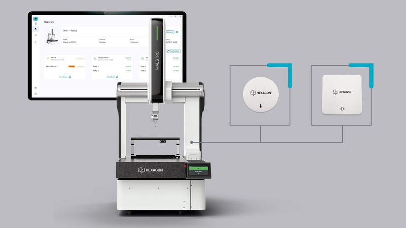 Erweiterte Sensorik, Automatisierungsfähigkeit und Plug-and-Play-Upgrades ermöglichen zuverlässige Fertigungsmesstechnik für Neu- und Bestandskunden.(Bild:  Hexagon)