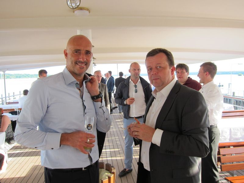 Thomas Hommel (l.) und Dieter Alschner (beide EMC) (Orchestra)