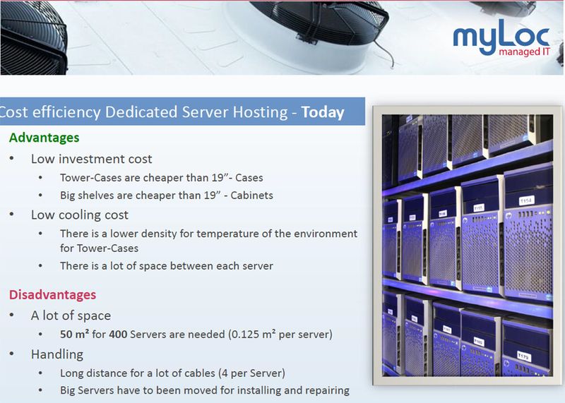 Die wesentlichen Vor- und Nachteile der Tower-Computer. (Bild: MyLoc)
