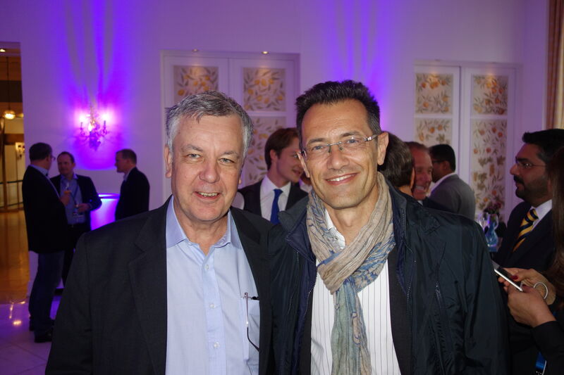 (l.) Jean-Charles Herpeux, WD mit Guido Borso, ADL (IT-BUSINESS)