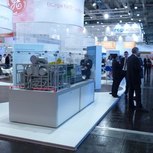 Insgesamt 120 Unternehmen informierten die Besucher über den Bereich Smart Energy.