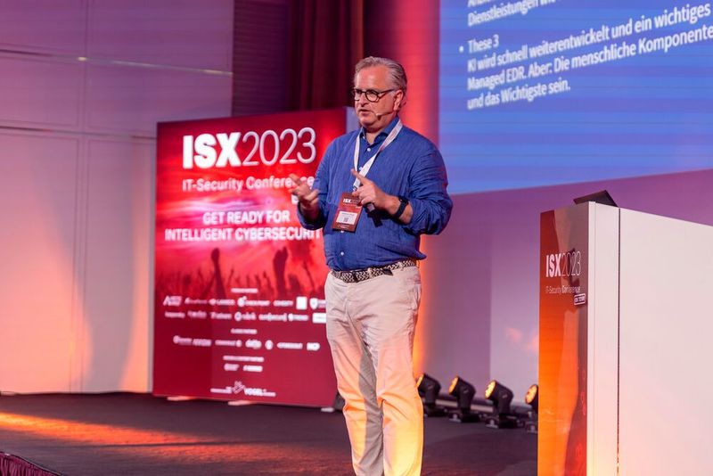 Auch Andreas Lüning, Mitgründer und Vorstand der G Data Cyberdefense folgte der Keynote-Einladung der Vogel IT-Akademie. (Bild: Vogel IT-Akademie)