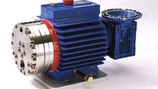 Die Kolbenmembranpumpen arbeiten mit elektronischer Drehzahlregelung.  (Bild: Verder)