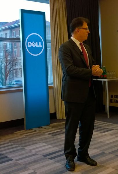 Auf der PartnerDirect EMEA Solutions Conference in Wien stellte sich auch Michael Dell den Fragen der Journalisten. (Bild: IT-BUSINESS)
