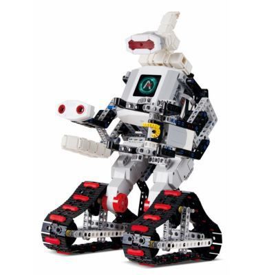 Lernroboter Krypton 7: Die Bausteine des Lernroboters Krypton 7 lassen sich von allen sechs Seiten miteinander verbinden und bieten so nahezu unbegrenzte mechanische Gestaltungsmöglichkeiten. Die Steuereinheit zeigt nicht nur eine außergewöhnliche Leistung in ihrer Rechnergeschwindigkeit, sondern auch bei der Stimm- und Gesichtserkennung. In dem Roboter stehen sechs Motoren und 26 Sensoren mit unterschiedlichsten Funktionen zur Verfügung. Zudem helfen vier Apps Benutzern jeden Alters und jeder Lernstufe dabei, ihre Projekte zu verwirklichen, Hersteller Shanghai PartnerX Robotics, Shanghai, China.  (Bild: Red Dot / )