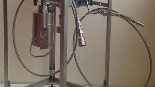 Das mobile Dopak-Probenahmesystem mit luftbetriebener Pumpe  (Bild: Dovianus)