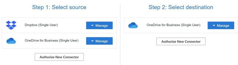 Migration mit Mover im Webbrowser. (Joos/Microsoft (Screenshot))
