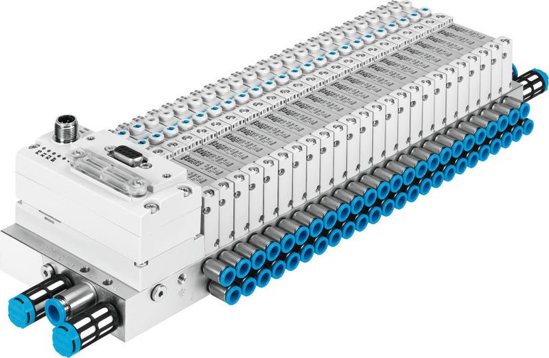 Blick in die Technologiefabrik von Festo in Scharnhausen (Festo AG & Co. KG)